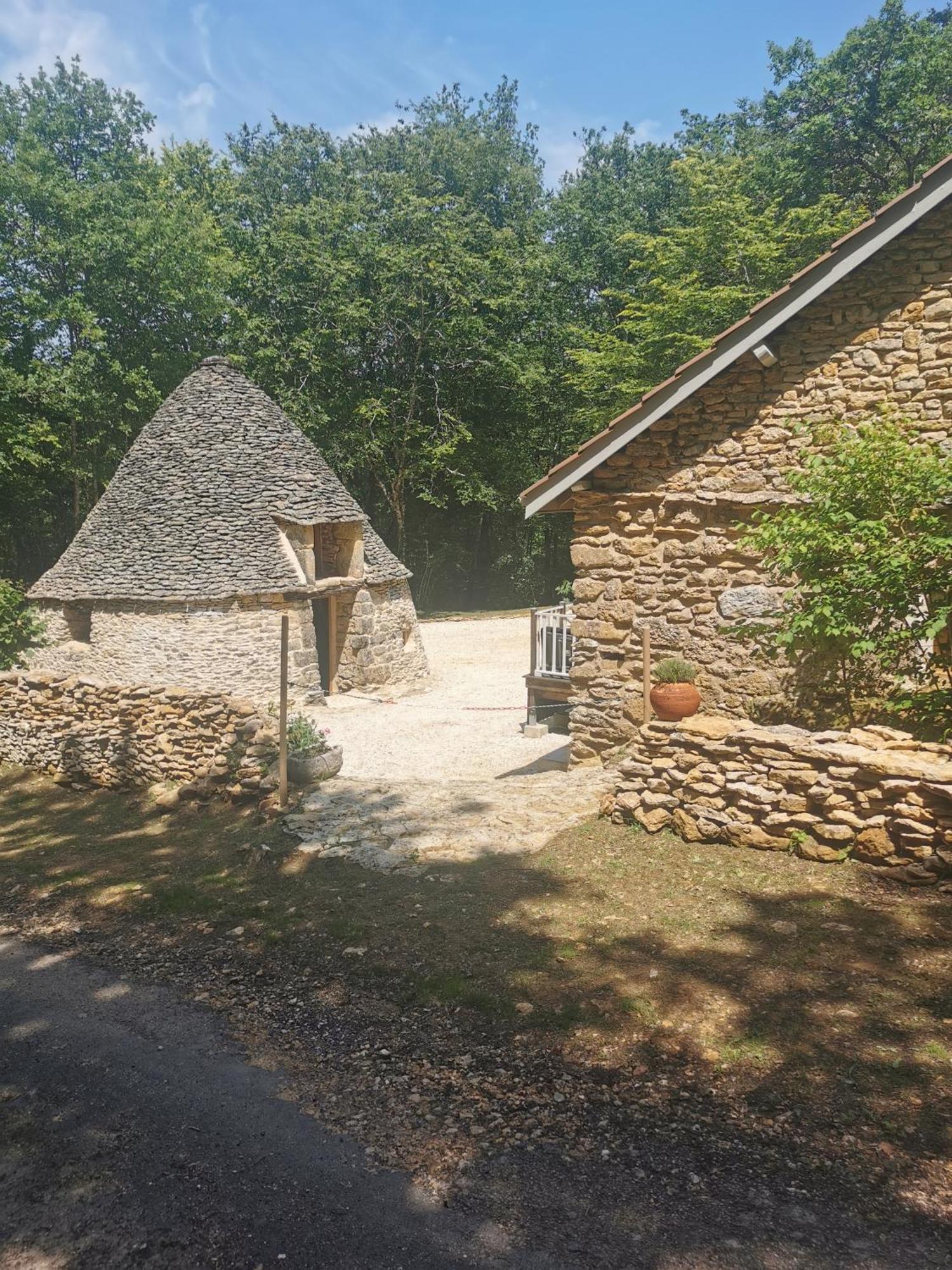 La Borie Du Bois Sarlat Bed & Breakfast Saint-Andre-d'Allas Exterior photo